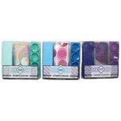 Wholesale - 70" X 72" Peva Shower Curtain with liner and plastic hooks, 3 asst colors, UPC: 810002208102